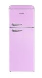 Akai Frigorifero Doppia Porta Vintage Anni 50 CLASS241KPK 147×55 cm cl. E Rosa