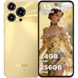 OUKITEL C69 Smartphone Android 15-7.2″ HD+ 120Hz Grande Schermo, 24GB RAM+256GB ROM TF/1TB Telefono Cellulare, 64MP+8MP Camera 6000mAh Cellulare 2025, 4G Dual SIM/Fingerprint/Face ID/NFC/OTG, Or