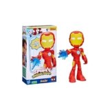Spidey Figurine Iron Man 22 cm, Jouet pour enfants, des 3 ans, Hasbro Marvel Spidey et Ses Amis Extraordinaires