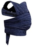 Boppy Comfyfit Evolution Portabebè, Semplice da Indossare e Regolabile, Portabebè Neonato Fronte Mamma Ergonomico con Supporto Testa e Collo, Ampie Fasce Da Annodare, Giromanica Regolabile, 0 Mesi+