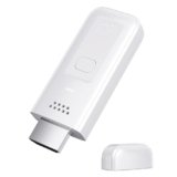 Wireless HDMI Display Dongle Adapter, 4K Decode 1080P@60Hz HDMI Wireless Plug & Play Extender for Smartphone Laptop to TV/Monitor/Projector, Support Airplay & Miracast, for Conference Room