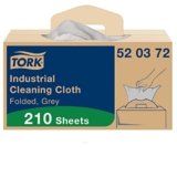 Tork Industrial Cleaning Cloth Grey W7, erogazione unica, 1 x 210 panni, 520372