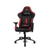 DRIFT GAMING DR350 – Sedia Gaming Ergonomica Professionale con Braccioli 4D, Cuscini Lombare e Cervicale, Reclinabile a 135°, Ruote Silenziose, Nero-Rosso