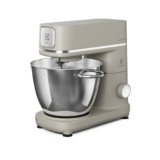 Electrolux Assistent 700 E6KM1-4PPT, Impastatrice Planetaria 1200W, Due Ciotole da 6 L e 4 L, Coperchio PerfectRiseLid, Luce LED Funzionale, Controllo della Miscelazione, design elegante Pearl White