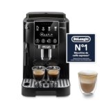 De’Longhi Magnifica Start ECAM222.20.B, Macchina Caffè Automatica con Beccuccio Montalatte, Macchina Espresso con 4 ricette Preimpostate, Pannello di Controllo Soft-Touch, 1450W, Nera