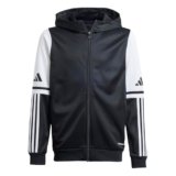 adidas Unisex – Bambini SQUADRA25 HOODY KIDS, Multicolore (Black/White), 7-8 anni