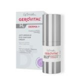 Gerovital H3 Derma+ Crema Antirughe Contorno Occhi Dermatocosmetica | Riduce Rughe, Borse e Occhiaie | Idratante, Liftante, con Haloxyl e Vitamine, 15 ml