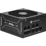 MSI MAG A650GLS PCIE5 Alimentatore – 650W, 80 PLUS Gold, ATX 3.1, Supporto GPU PCIe 5.1, connettore nativo 12V-2×6, connettore 12V-2×6 bicolore, PSU ATX, cavi modulari con guaina a rilievo