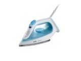 Braun TexStyle 1 SI1029BL, Ferro da Stiro Antiaderente, 120g/min Colpo Vapore, Sistema Decalc & Funzione Spray, Riscaldamento Rapido (35s), Adatto Acqua Rubinetto, EcoMode, Serbatoio 220ml, 1900W, Blu