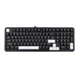 EPOMAKER TH99 Tastiera Meccanica Wireless Tri-Mode, Tastiera Personalizzata hot-Swap, Tastiera da Gioco RGB con Numpad per PC/Mac/Office (Nero, Creamy Jade)