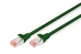 Digitus DK1644100G Cavo Rete S-Ftp Cat.6 Doppia Schermatura Ls0H, 10 mt, Verde, Cat-6 – 10 m, Cavo patch – S-FTP – LSZH