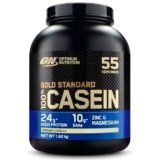 Optimum Nutrition Gold Standard 100% Proteine Caseina in Polvere, Gusto Vaniglia Cremosa, 1.82kg, 55 Porzioni