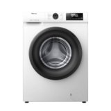 Hisense WF1Q1041BW – Lavatrice, classe A, 10 kg, 1400 giri/min, altezza 84,5 cm x larghezza 59,5 cm, colore bianco, funzione vapore 99,9%, lavaggio rapido +, lavaggio automatico, finitura differita,