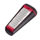 Lagostina Ingenio Smart Grattugia Box con Due Lame, Pratica e Compatta, Ergonomica, Facile da Pulire, Plastica e acciaio, Nero e Rosso