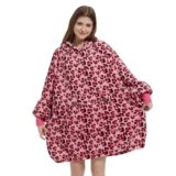 Krifey Wearable Blanket Hoodie, Oversized Sherpa Hooded as Birthday Gifts for Mom Women Girlfriend Men, Cozy Sweatshirt with Giant Pocket
