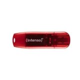 Intenso Rainbow Line 128 GB – Chiavetta USB 2.0 – Colore: rosso