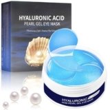 60 Pcs blu idratante Eye Pad, Augen-Patches del Collagene, Riduce Occhiaie Gonfiori, Borse Sotto gli Occhi e Rughe Patch Borse in Gel, Antirughe Augenmaske per Donna e Uomo