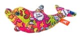 Wild Republic Message from The Planet Mini, Dolphin, Stuffed Animal, 5 inches, Gift for Kids, Plush Toy, Made from Spun Recycled Water Bottles, Eco Friendly, Child’s Room Decor