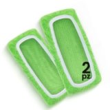 HOUSY Panni Cattura Polvere compatibili con Swiffer Mop – Cuffiette in Spugna Microfibra per Scopa Lavapavimenti (2 Pezzi Verdi, Unica)
