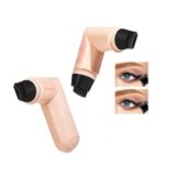2pezzi Timbro Eyeliner Ad Ala per Occhi Di Gatto, Eyeliner Liquido Nero Lunga Durata Impermeabile Timbro Eye liner Ad Ala per Donne Trucco Occhi (Nero+marrone)