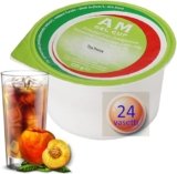 AM Gel Cup Acquagel The Pesca Senza Zucchero, Acqua Gelificata – 24 Vasetti da 125g