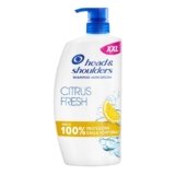 Head & Shoulders Citrus Fresh Shampoo Antiforfora Capelli Grassi 1000ml Flacone con Dosatore. Fino al 100% Protezione dalla Forfora. Clinicamente Testato. Uso Quotidiano. Freschezza agli Agrumi