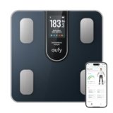 eufy C20 Bilancia pesapersone intelligente , bilancia digitale per grasso corporeo, grande display TFT, Bluetooth, 16 letture per peso, BMI e così via, multi-modalità, alta precisione