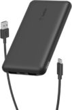 Belkin Batteria esterna portatile da 10000mAh, caricabatteria USB-C 10K con 1 porta USB-C e 2 porte USB-A, power bank con ricarica da 15 W per iPhone, Samsung Galaxy, Pixel, AirPods, iPad – Nero