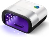 SUNUV Lampada UV LED per Unghie Professionale, Asciugatrice LED/UV Gel Macchina per Polimerizzare lo Smalto, con Sensore Automatico e LCD Display in Casa e Soggiorno