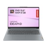 Lenovo IdeaPad Slim 3 Notebook 15.6” FHD (1920×1080), AMD Ryzen 5 7520U, RAM 8GB, 512GB SSD, Windows 11 Home, WiFi 6 – Arctic Grey