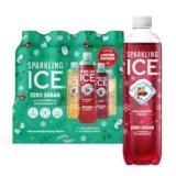 Sparkling Ice, Winter Variety Pack, Flavored Sparkling Water, Zero Sugar, with Vitamins and Antioxidants, 17 fl oz, 12 count (Cranberry Frost, Winter Punch, Apple Cider and Ginger Lime)