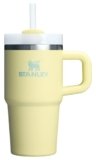 STANLEY Quencher H2.0 Tumbler with Handle and Straw 20 oz | Flowstate 3-Position Lid | Cup Holder Compatible for Travel | Insulated Stainless Steel Cup | BPA-Free | Pomelo