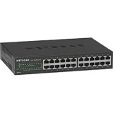 NETGEAR 24 porte Gigabit Switch Ethernet non gestito (GS324) – Montaggio a tavolo, a parete o in rack, funzionamento silenzioso