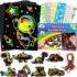 Melissa & Doug Dominoes Tabletop Game with 28 Colorful Tiles in Wooden Storage Box