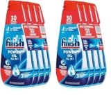 Finish Detersivo Lavastoviglie Fresh, Gel Lavastoviglie, 240 Lavaggi, 8 Confezioni da 30 Lavaggi di Liquido Lavastoviglie