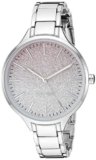 Nine West Women’s Silver-Tone Bracelet Watch, NW/2337OMSV