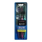 Oral B T/Brush A Clean Black 40 Medium Triple Pack