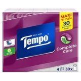 Tempo Fazzoletti Tascabili Complete Care, 30 pacchetti da 9 fazzoletti – con Balsamo – ideale per raffreddori