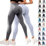 CCOOfhhc 2 Pack Leggins 3D Anticellulite Donna, Leggins 3D Compressione Graduata Push Up – Leggings Anti Cellulite -Lipedema Sculpture Leggings Sportivi Lipedema Compressione Graduata
