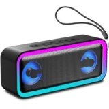 IKT Portable Bluetooth Speaker with Lights x Stocking Stuffers, 30W Loud Stereo Sound, Bluetooth5.4, Enhanced Bass,30H Playtime, TWS Pairing, IPX7 Waterproof, Speakersfor Home/Party/Outdoor