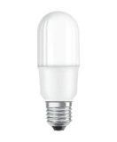 OSRAM STAR STICK Lampadina LED, Attacco: E27, Bianca Calda, 2700 K, 8 W, Equivalenti a 60 W, Opaco, LED STAR STICK, Opaco, Taglia Unica