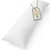 Utopia Bedding Cuscino per Dormire laterale 40×145 cm, Cuscino Lungo Per Gravidanza e Sostenere la Maternità, Cuscini Corpo (Bianco)