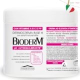 BIODERM Dermocrema Base H – Crema Super Idratante Corpo e Mani con Burro di Karité – Crema Emolliente per Pelli Secche, Delicate e a Tendenza Atopica, Senza Parabeni e Siliconi – 500ml