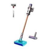 Dyson Cyclone V10 Submarine™ Aspirapolvere e Lava Pavimenti Senza Filo – 150 Air Watt, fino a 60 min di autonomia, pavimenti duri, tecnologia anti-groviglio