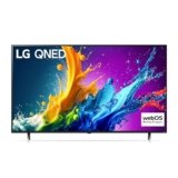 LG QNED 65”, Serie 80 2024, 65QNED80T6A, Smart TV 4K, Processore α5 Gen7, Design slim, 20W, 3 HDMI, Filmmaker Mode, Game Optimizer, Alexa, Wi-Fi, webOS 24, Telecomando puntatore