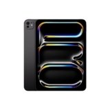 Apple iPad Pro 11”: Chip M4 Progettato per Apple Intelligence, display Ultra Retina XDR, vetro con nanotexture, 2TB, fotocamera frontale e posteriore da 12MP, Wi-Fi 6E – Nero siderale