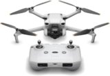 DJI Mini 3 – Mini drone con fotocamera leggero, stabilizzatore a 3 assi, video 4K HDR, autonomia 38 minuti, trasmissione video fino a 10 km, riprese verticali reali, return automatico GPS integrato