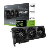 ASUS PRIME NVIDIA GeForce RTX 5070 OC Edition, Scheda Grafica 12 GB GDDR7, 192 Bit, PCIe 5.0, Design a 2,5 Slot, 3 Ventole Axial-Tech, 1 HDMI 2.1, 3 DisplayPort 2,1, Nera, PRIME-RTX5070-O12G