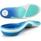 PCSsole Solette Ortopediche Modello Migliorato con Cuscinetto in Bagassa – Supporto per Fascite Plantare, Piede Piatto e Tallonite – Comfort Tutto il Giorno