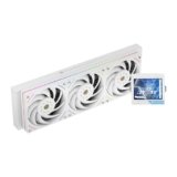 Thermalright Mjolnir Vision 360 UB ARGB White Aio CPU, schermo IPS con risoluzione 640 x 480, schermo LCD con assorbimento magnetico da 3,5″, ventola di scarico 3 in 1 per AM5/LGA1851/1700